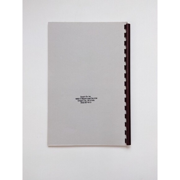 The Next to Nothing Cookbook from Soup's On Oregon City Spiral Bound Budget Meal - Picture 3 of 8